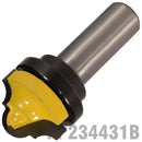 Classical Plunge Cutting 1" X 15/8" With Top Bearing (7/32" Diameter)