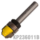 Classical Pattern Plunge Cutting 1/2" X 3/8" With Top Bearing 1/4" Sh