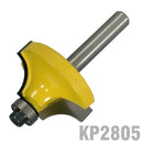 Beading Bit 1 1/2" X 3/4" Radius 3/8" 1/4" Shank