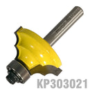 Double Round Bit 1 1/4" X 9/16" Radius 3/16" 1/4" Shank