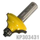 Double Round Bit 1 1/2" X 11/16" Radius 3/16" 1/2" Shank
