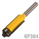 Trim Bit 1/2" X 1"with Bottom Bearing 1/4" Shank