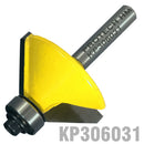 Chamfer Bit 45 1 7/16" X 5/8" 1/4"shank