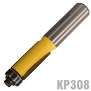Trim Bit 1/2" X 1"with Bottom Bearing 1/2" Shank