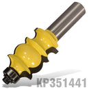 Face Mould Bit 1" X 1 3/8" Radius 5/32" 1/2" Shank