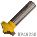 Panel Mould 1" X 1/2" Round &amp; Ogee 1/2" Shank