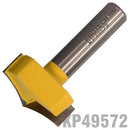 Panel Mould 1 1/2" X 3/4" Round Over Radius 7.5 1/2" Shank