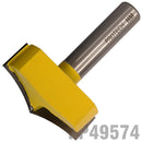 Panel Mould 2" X 1" Round Over Radius 7.5 1/2" Shank
