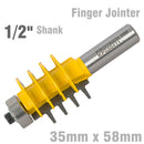 Economy Finger Jointer 35mm X 58mm 1/2" Shank