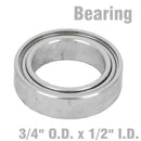 Bearing 3/4" O.d. X 1/2" I.d.