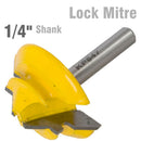 Lock Mitre Bit 1/4" Shank