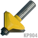 Chamfer Bit Tct 45° 1 5/8" X 3/4" X 1/2" Shank