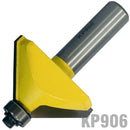 Chamfer Bit Tct 45° 1 7/8" X 1" X 1/2" Shank