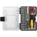 S/driver Insert &amp; Socket Bit Set 23pc With Bit Holder