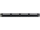 Linkbasic 24 Port Cat5E Rack Mount Patch Panel - High-Quality Network Connectivity Solution