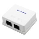 Linkbasic Cat5E Double Surface Mount Box