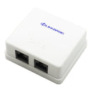 Linkbasic Cat6 Double Surface Mount Box