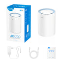 Cudy AC1200 Wi-Fi Mesh Kit (1 Pack) — Dual Band Mesh Router System