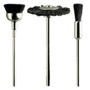 Assorted Black Bristle Brushes. 3pcs