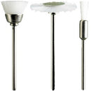 Assorted White Nylon Brushes. 3pcs