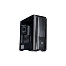 Cooler Master MasterBox MB500 ATX Tower Case With Mesh Geode Front Panel, 2X USB-A V3.2 Gen1, 1X Pre-Installed SF120MM ARGB Fan And Tempered Glass Side Panel - Black Colour