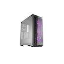 Cooler Master MasterBox MB511 ATX Mid-Tower Case With Tempered Glass Side Panel And Three 120mm RGB LED Fans Pre-Installed - Black Colour