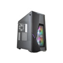 Cooler Master MasterBox K500 ATX Mid-Tower Chassis With FineMesh Front Panel, Tempered Glass Side Panel And Two 120mm ARGB Fans Pre-Installed - Black Colour