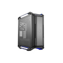 Cooler Master Cosmos C700P Black Edition Full Tower With PSU Shroud Flat Radiator Brackets, FineMesh Panels And Cable Cover System - Black Colour