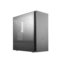 Cooler Master Silencio S600 ATX Case With Tempered Glass Side Panel And Dual 120mm Silencio FP PWM Fans Pre-Installed - Black Colour