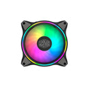 Cooler Master MasterFan MF120 Halo ARGB Case Fan With Dual Loop ARGB Lighting And Silent Cooling Technology - Black Colour