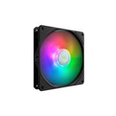 Cooler Master Sickleflow 140mm Addressable RGB Case Fan With Luminescent Lighting Effect And Improved Frame Durability - Black Colour