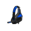 Microlab G6 Pro Usb Gaming Headset With Omni-Directional Luminous Microphone And 50Mm High-Precision Drivers And Blue Led Lighting Powered Via Usb - Black Blue Colour