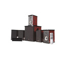 Microlab H500 5.1Ch High-End Speaker With 5X Outstanding High-Resolution Satellites And Vfd Display Unit And Remote Control - Black Brown Colour
