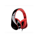 Microlab K360 Foldable Lightweight Headset With Line-In Microphone, 2X Stereo 40Mm Drivers And 50Mw(Max.) Input Power - Black Red Colour