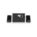 Microlab M280 2.1CH Subwoofer Speaker With Bluetooth, USB, AUX Port And Built With Side Panel Individual Bass And Volume Controls - Black Colour