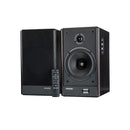 Microlab Solo 26 2.0Ch Multimedia Bookshelf Speaker System With Exquisite Dark Wooden Finishing And Built With Bluetooth, 2Rca, Optical And Coaxials Inputs - Black Brown Colour