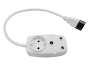 Locally Sourced Multi Plug 1X16A 1X5A 0.5M Iec Cord