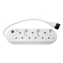 Locally Sourced Multi Plug 3X16A 3X5A 0.5M Iec Cord