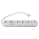 Locally Sourced Multi Plug 5X16A 5X5A 0.5M Iec Cord