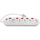 Locally Sourced Switched Multi Plug 5X16A 5X5A 0.5M Cord