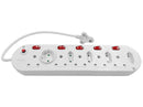 Locally Sourced Switched Multi Plug 5X16A 5X5A 0.5M Cord