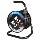Locally Sourced 30M 16A Extension Cord On Open Metal Reel