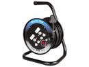 Locally Sourced 30M 16A Extension Cord On Open Metal Reel