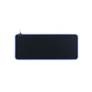 Cooler Master MasterAccessory MP750 XL RGB Mousepad With Lighting Synchronization And Non-Slip Rubberized Base And Water-Resistant Fabric And Splash-Proof LEDs - Black Colour