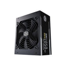 Cooler Master MWE 1050W EU 230V INTEL ATX 12V V2 80Plus Gold Certified Power Supply With 2 EPS Connectors, Active PFC, 140mm Hydro Dynamic Bearing Fan And Full Modular Flat Cables - Black Colour
