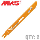 Sabre Saw Metal&amp;wood 200mm Multicutter U-shank 10&amp;14tpi 2/pk