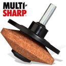 Rotary Mower &amp; Tool Sharpener Corundum Wheel For Drill