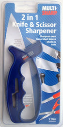 Multi-Sharp 2-In-1 Knife &amp; Scissor Sharpener