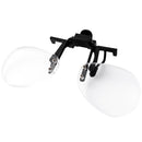 Multi-Sharp Flip &amp; Focus Clip-On Magnifier 2.5x In Plastic Sleeve