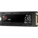 Samsung 980 Pro 2 Tb Nvme Ssd W Heatsink - Read Speed Up To 7000 Mb S Write Speed To Up 5100 Mb S Random Read Up To 1000000 Io